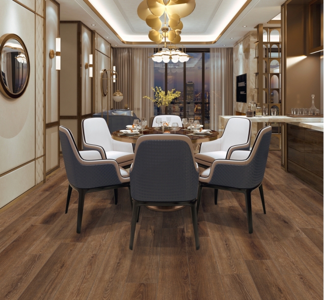 SPC ламинат "CronaFloor" Wood 4V Дуб Регин (1200*180*4 мм) — купить в Шахтах