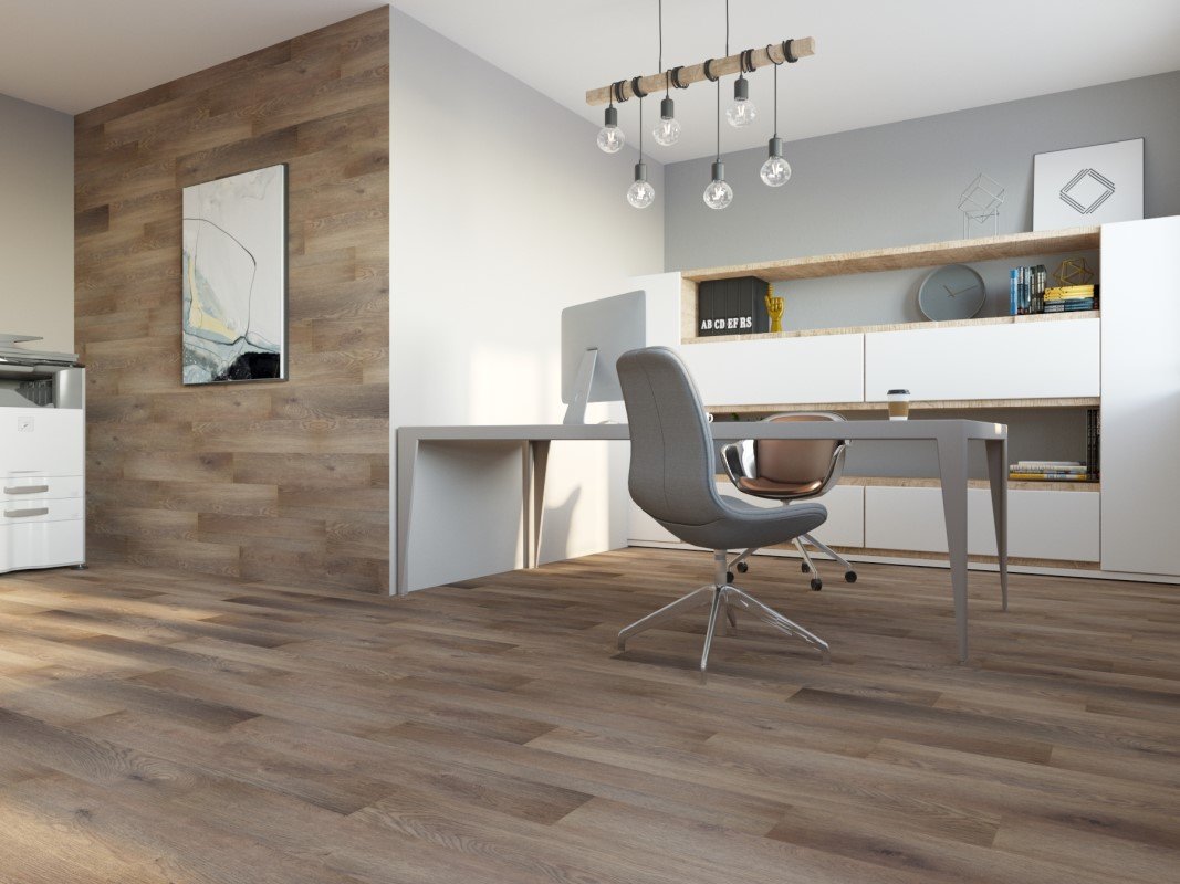 Замковая ПВХ плитка "Art Tile" Дуб Террас (920*150*4 мм) — купить в Шахтах