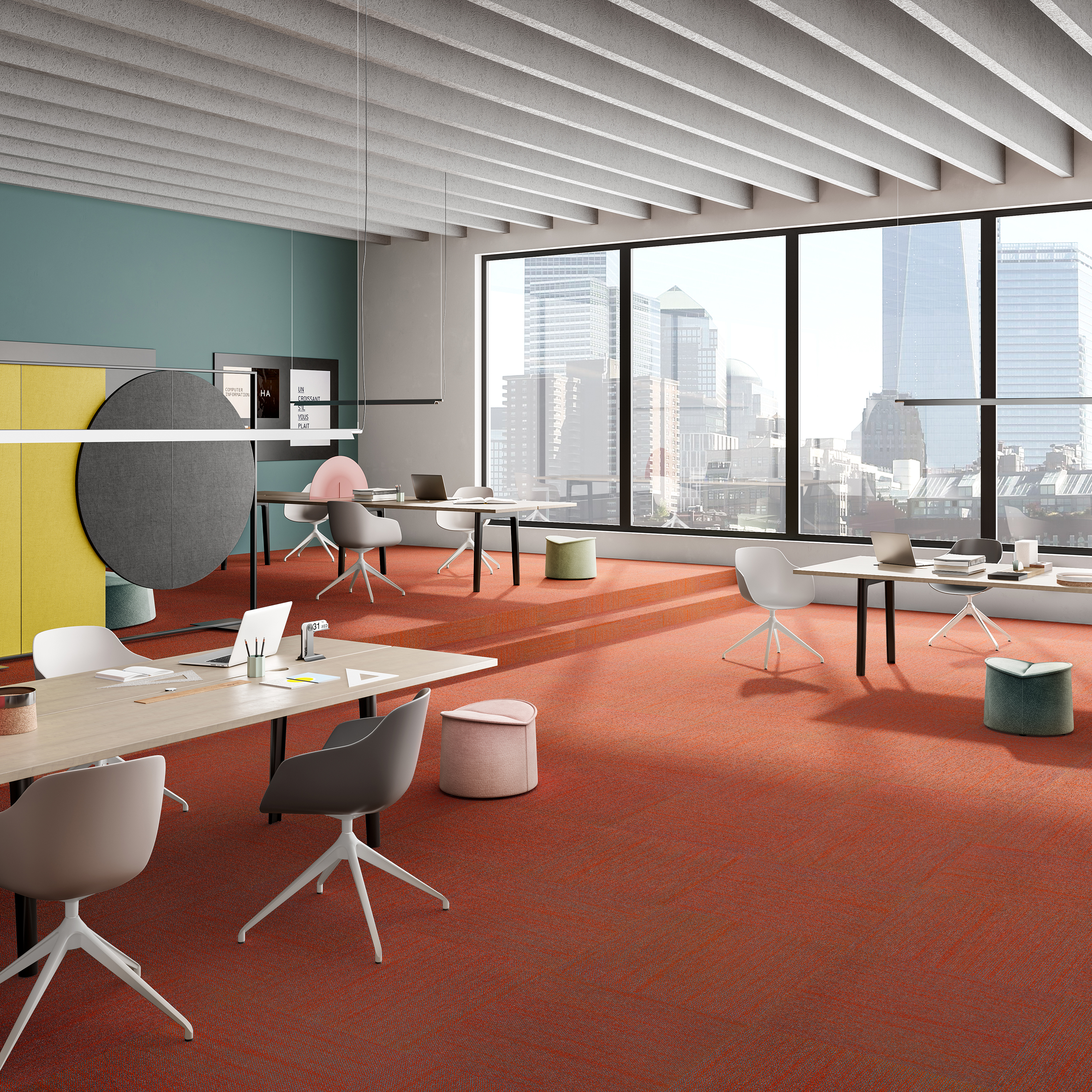 Ковровая плитка Marvel Tile 89 (500*500*6 мм) — купить в Шахтах