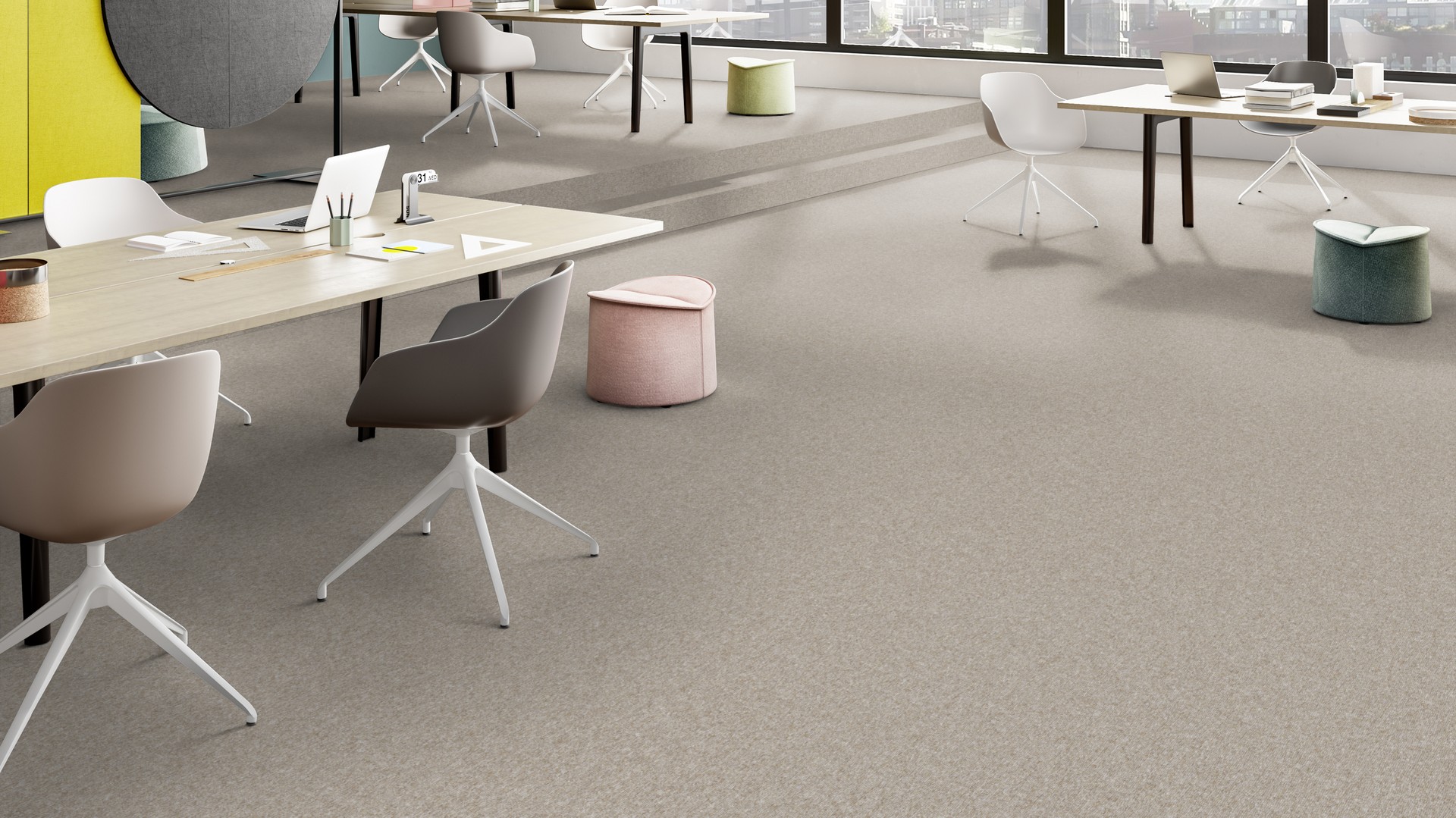 Ковровая плитка Medusa Tile 33 (500*500*5 мм) — купить в Шахтах