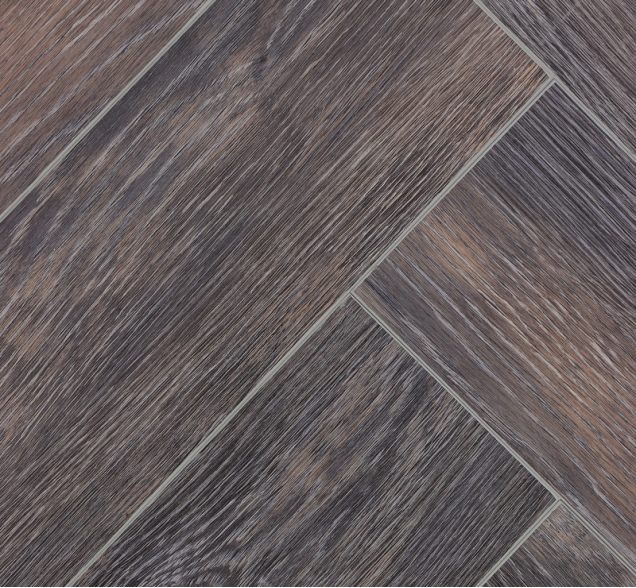 Виниловый ламинат SPC "Cronafloor" Herringbone Дуб Бордо (640*128*4,5 мм) — купить в Шахтах