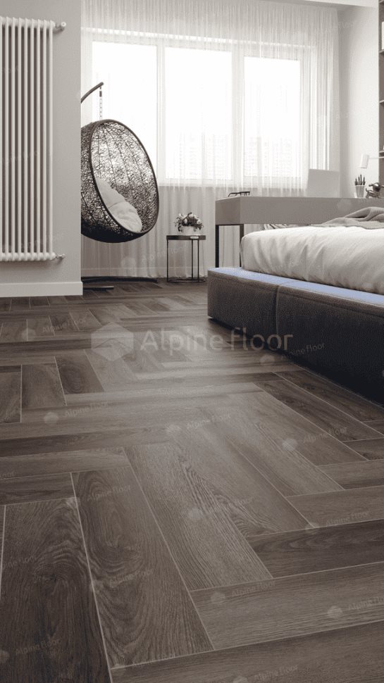 Виниловый ламинат "Alpine Floor" Parquet Light Дуб Фафнир (600*125*4 мм) — купить в Шахтах