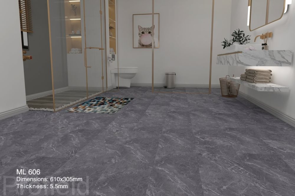 SPC ламинат "Profield" Грей марбл (305*610*5,5 мм) — купить в Шахтах