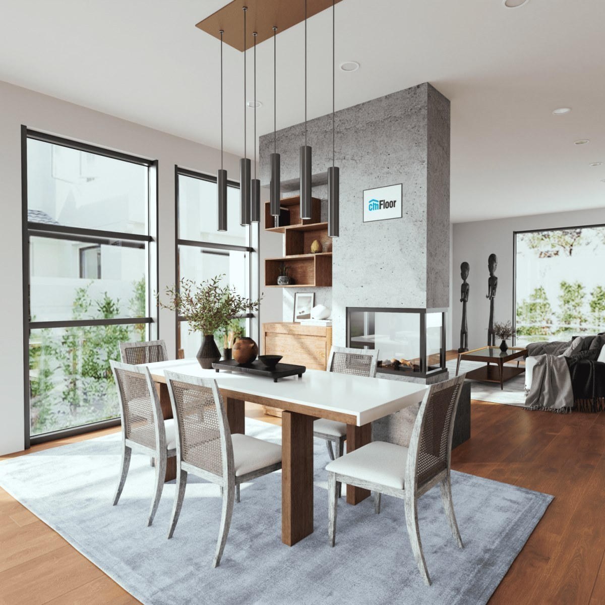 Виниловое напольное покрытие ScandiWood 18 Дуб Корица (180*1220*5 мм) — купить в Шахтах