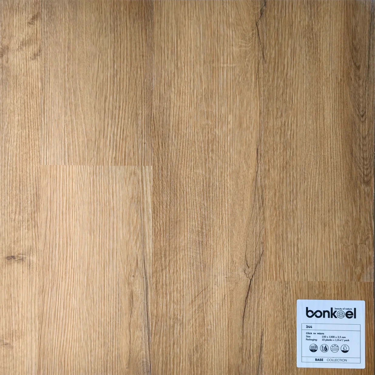 Плитка ПВХ "Bonkeel" Base New 344 (1220*150*3,5 мм) — купить в Шахтах