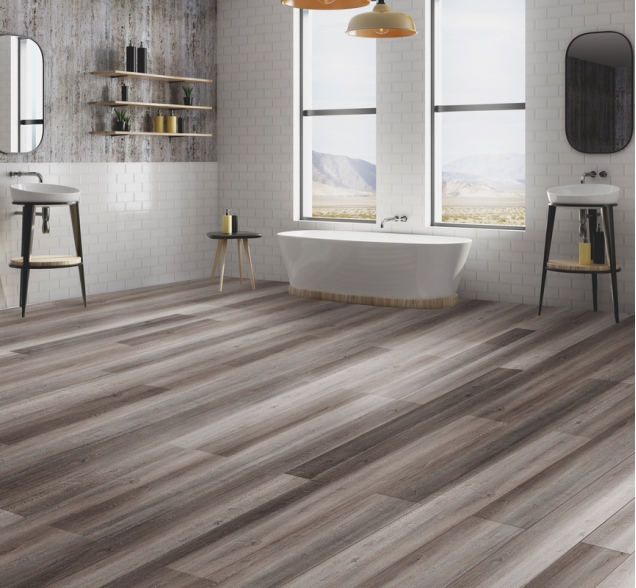 SPC ламинат "CronaFloor" Wood 4V Дуб Горный (1200*180*4 мм) — купить в Шахтах