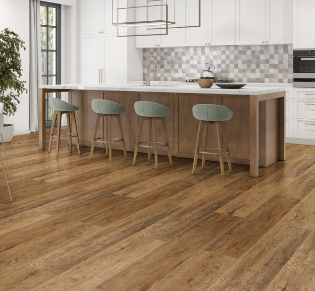 SPC ламинат "CronaFloor" Wood 4V Дуб Робуста (1200*180*4 мм) — купить в Шахтах