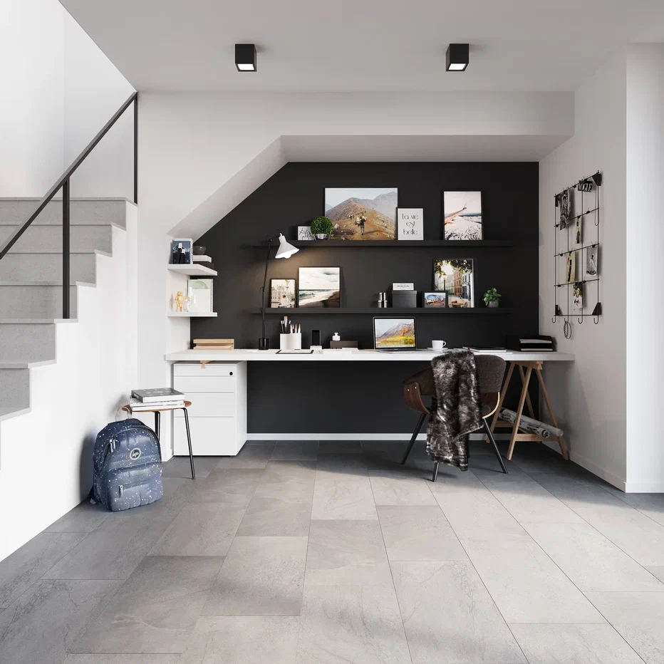 SPC ламинат "Invictus" Groovy Granite Steel (603*298*6мм) — купить в Шахтах