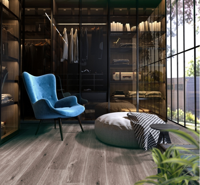 SPC ламинат "CronaFloor" Wood 4V Дуб Хельсинки (1200*180*4 мм) — купить в Шахтах