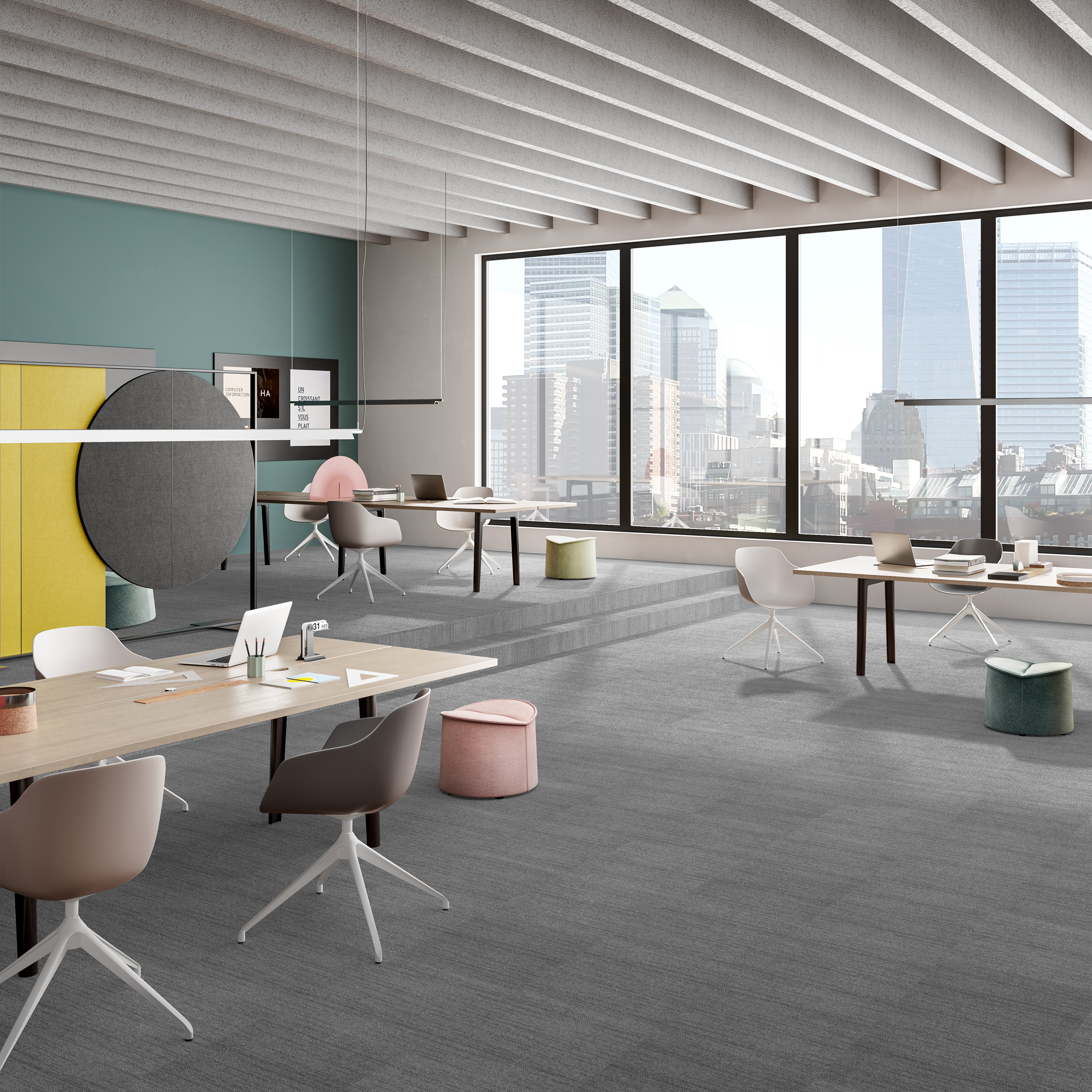 Ковровая плитка Marvel Tile 97 (500*500*6 мм) — купить в Шахтах