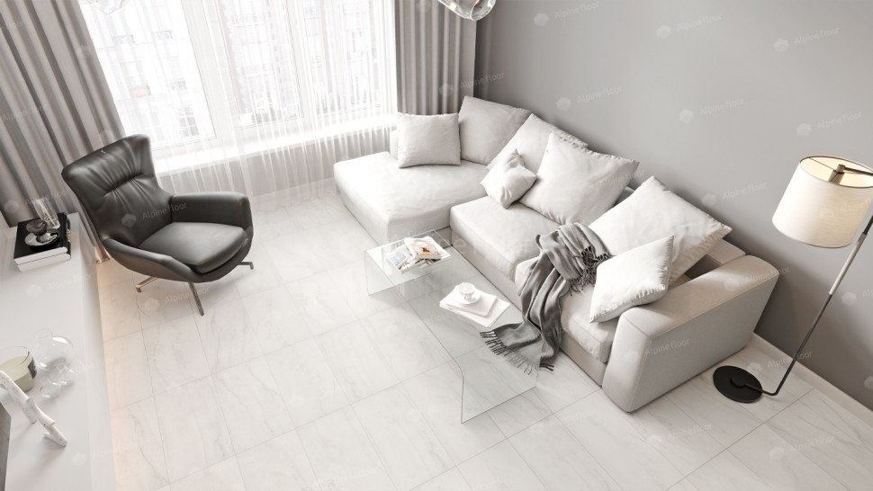 Виниловая плитка "Alpine Floor" Light Stone Брайс (608*303*2,5 мм) — купить в Шахтах