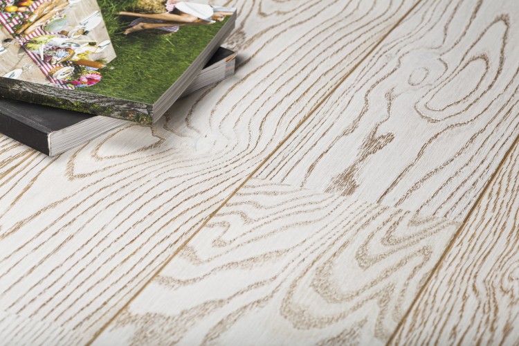 Паркетная доска "Sommer" Malmo Дуб White (1200*164*13,2 мм) — купить в Шахтах