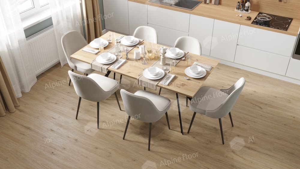 SPC Ламинат "Alpine Floor" Ларго (1220*183*4 мм) — купить в Шахтах