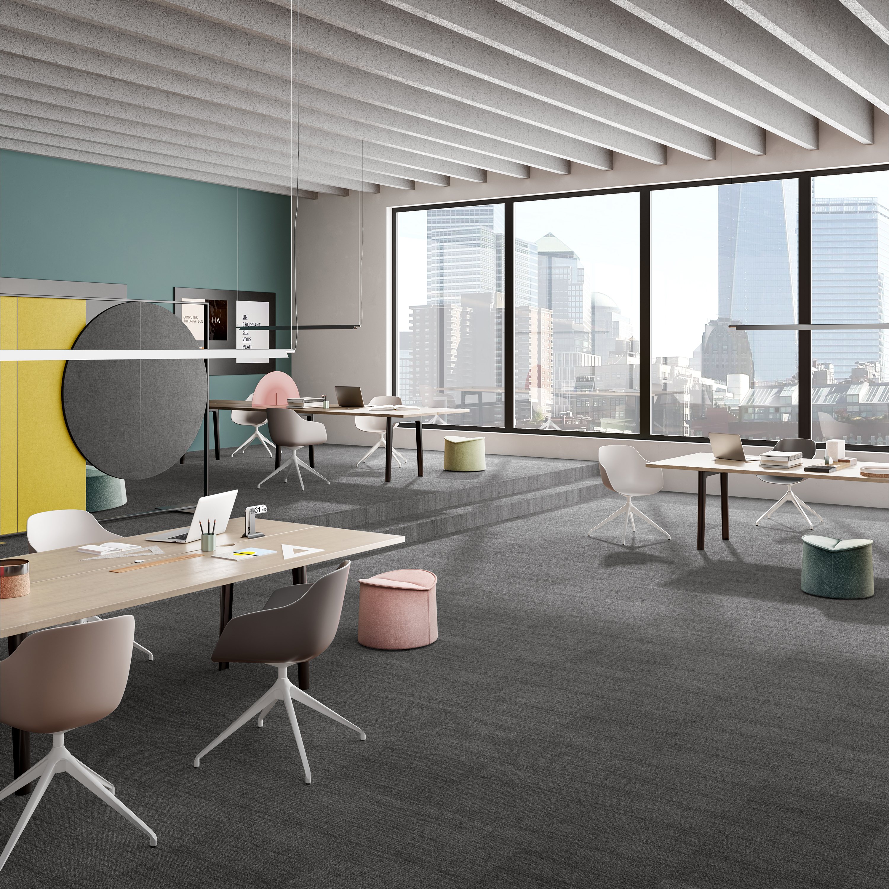 Ковровая плитка Marvel Tile 98 (500*500*6 мм) — купить в Шахтах