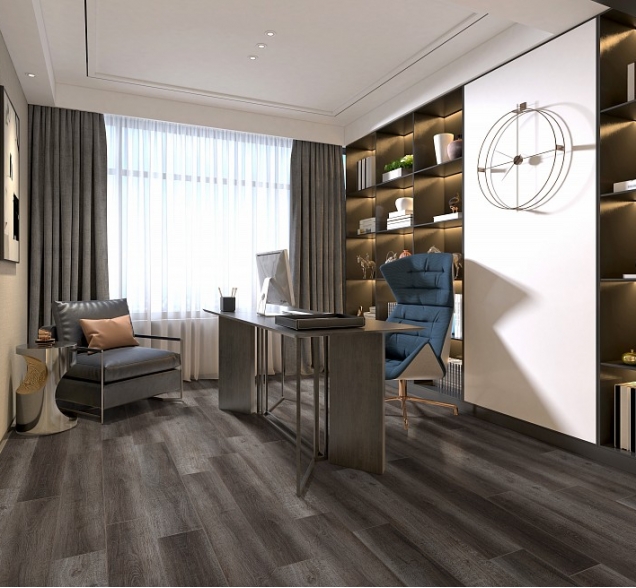 SPC ламинат "CronaFloor" Wood 4V Дуб Джакарта (1200*180*4 мм) — купить в Шахтах