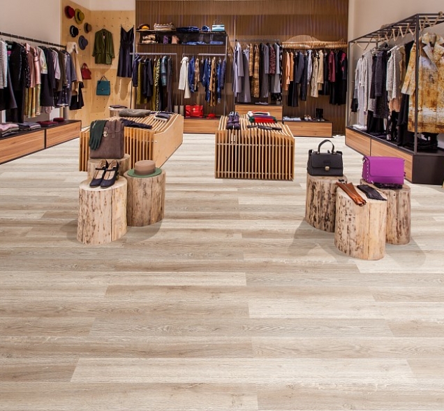 SPC ламинат "CronaFloor" Nano 4V Дуб Светлый (1200*180*3,5 мм) — купить в Шахтах