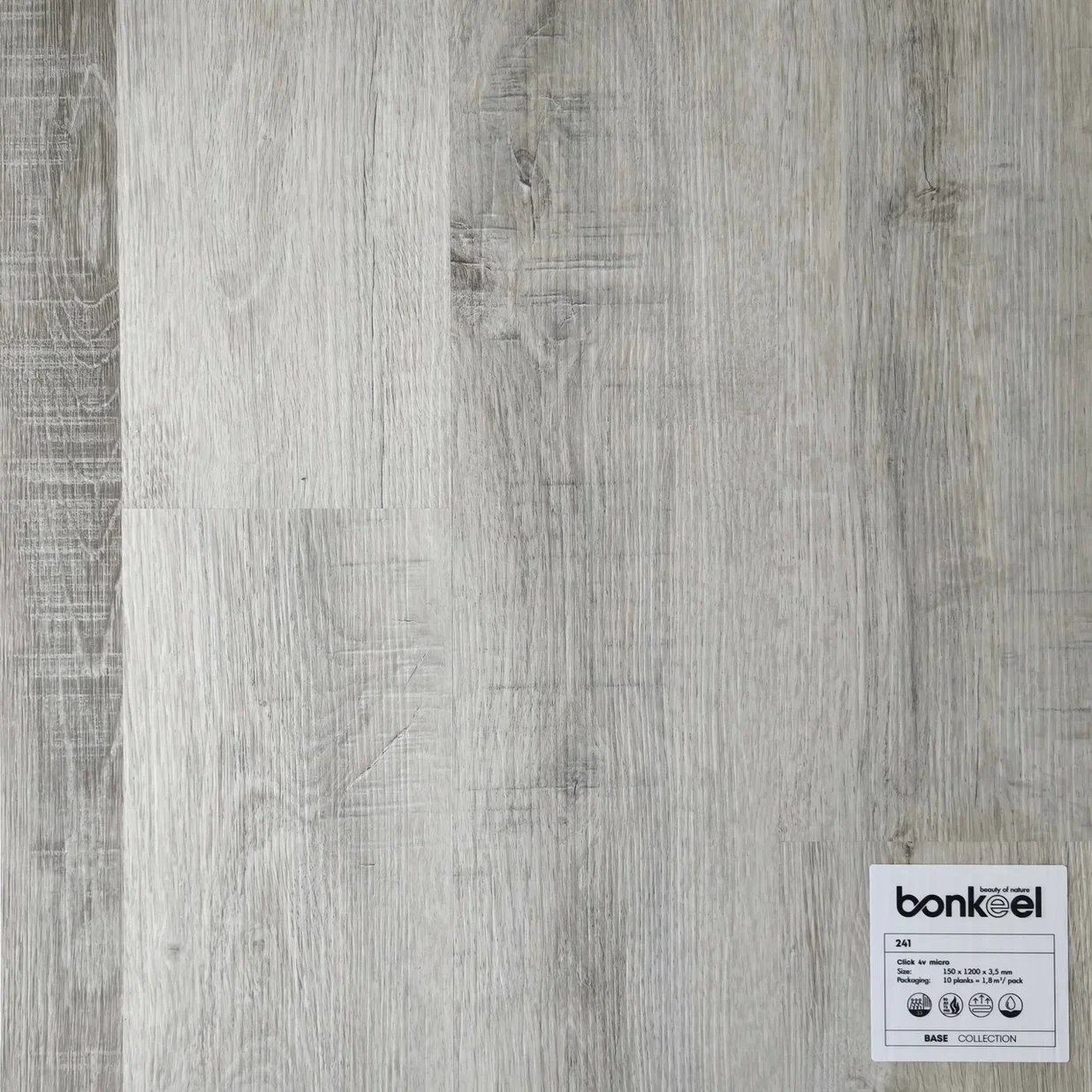 Плитка ПВХ "Bonkeel" Base New 241 (1220*150*3,5 мм) — купить в Шахтах