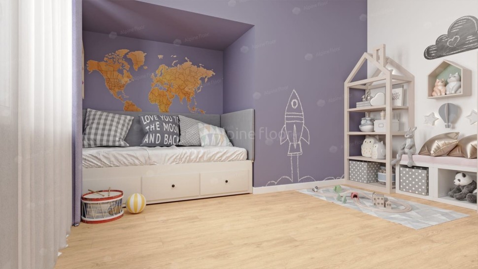 Виниловый ламинат "Alpine Floor" Classic Light MC Дуб Ваниль Селект (1220*183*3,5 мм) — купить в Шахтах