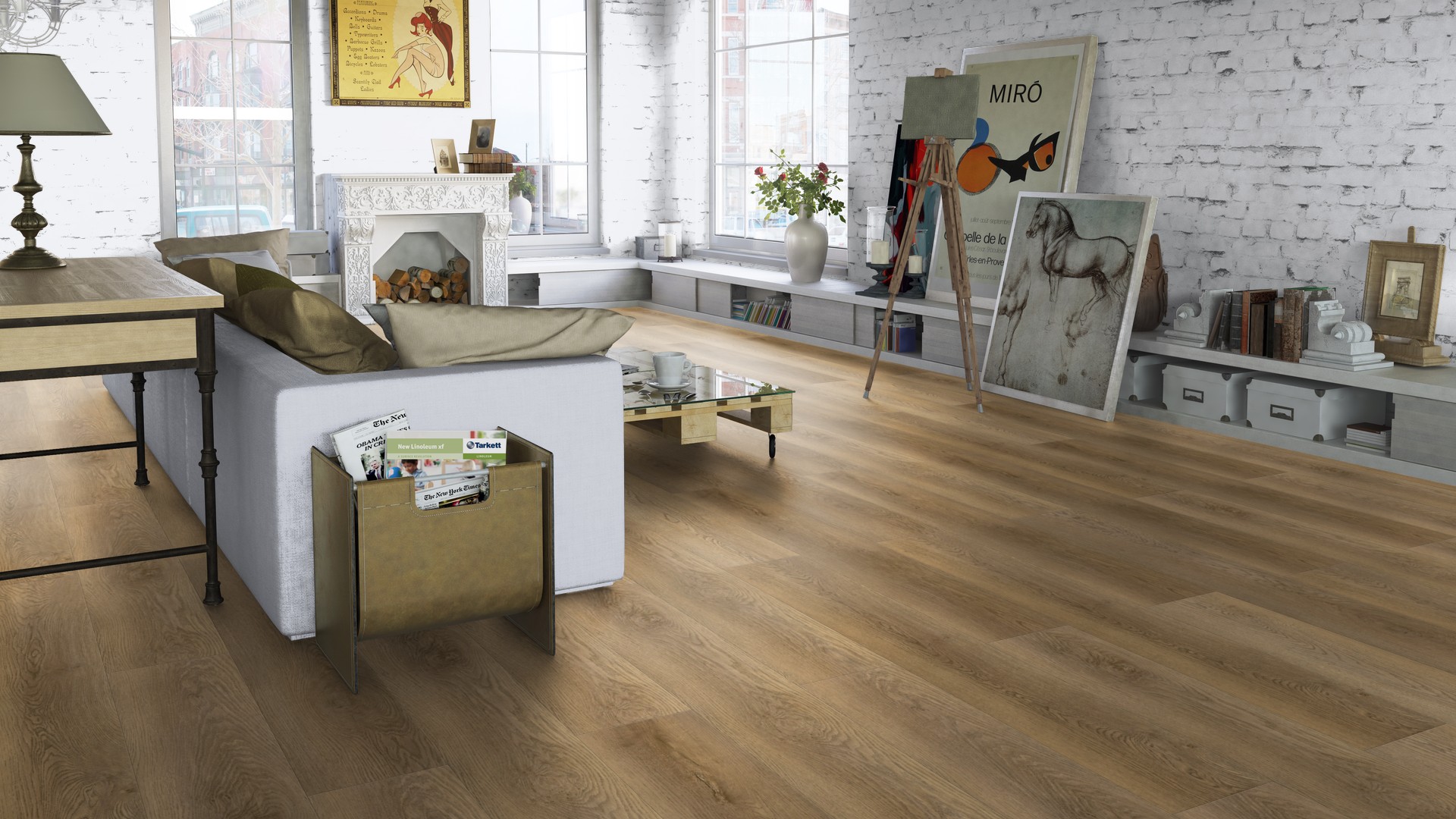 SPC ламинат "Tarkett" Deep House Stanley (1400*225*4,6 мм) — купить в Шахтах