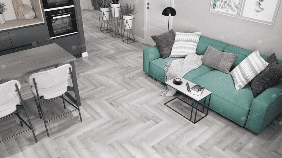 Виниловый ламинат "Alpine Floor" Parquet Light Дуб Лейтена (600*125*4 мм) — купить в Шахтах
