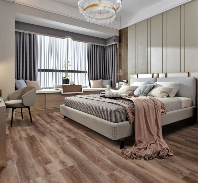 SPC ламинат "CronaFloor" Wood 4V Дуб Охрид (1200*180*4 мм) — купить в Шахтах