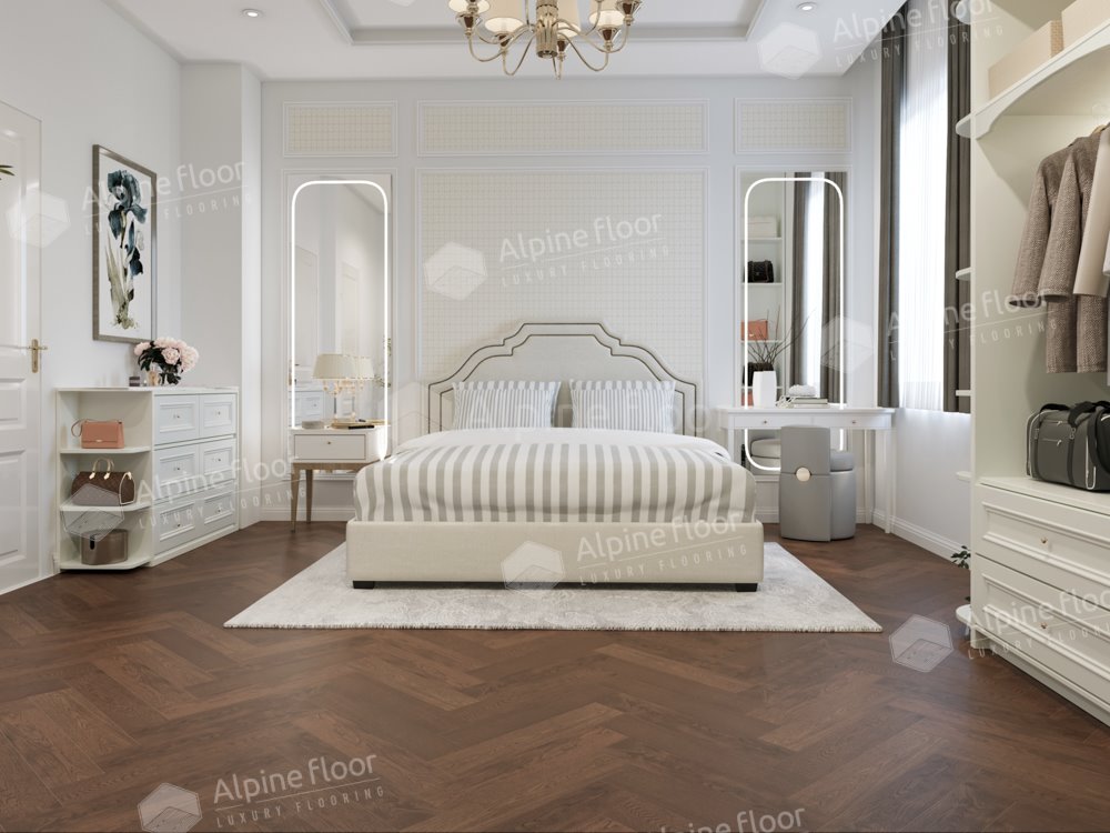 Инженерная доска "Alpine Floor" Дуб Браун (600*120*12 мм) — купить в Шахтах