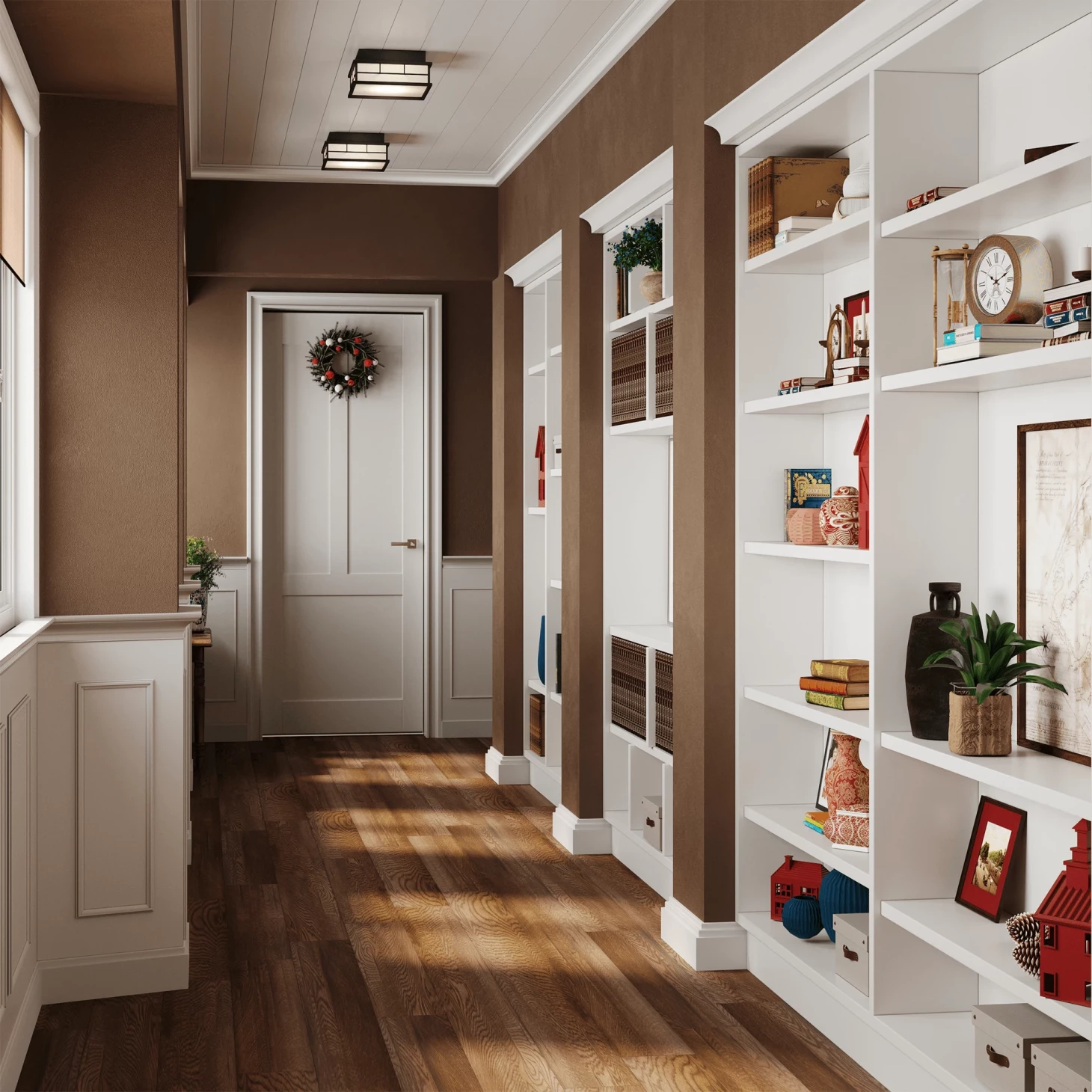 SPC плитка для пола Орех (1220*180*4 мм) — купить в Шахтах