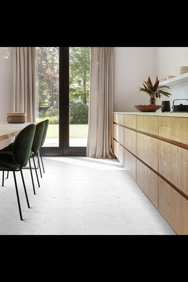 Замковая ПВХ плитка Carrara Marble 112 (610*303*5 мм) — купить в Шахтах