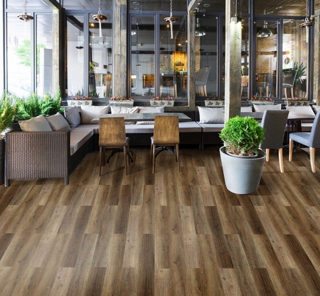 SPC ламинат "CronaFloor" Wood 4V Дуб Чак (1200*180*4 мм) — купить в Шахтах