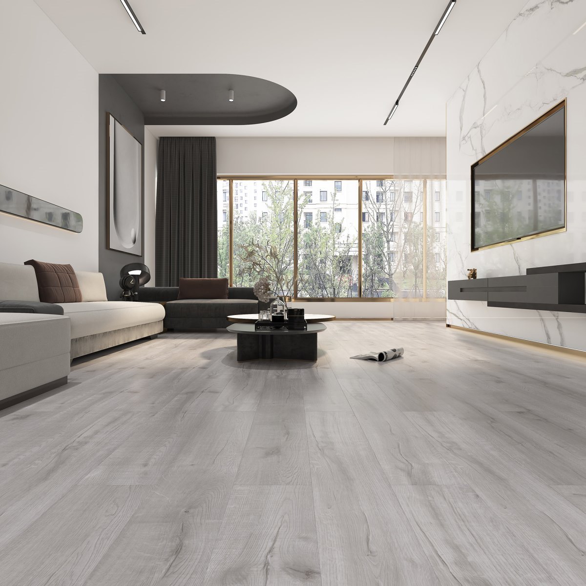 SPC ламинат "OneFloor" ЕСО 5050 (4V фаска) (1220*184*4 мм) — купить в Шахтах