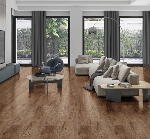 SPC ламинат "CronaFloor" Nano 4V Дуб Античный (1200*180*3,5 мм) — купить в Шахтах