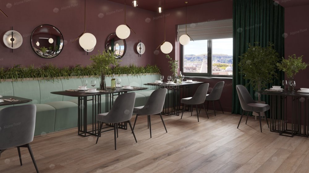 SPC Ламинат "Alpine Floor" Дуб персиковый (1220*183*8 мм) — купить в Шахтах