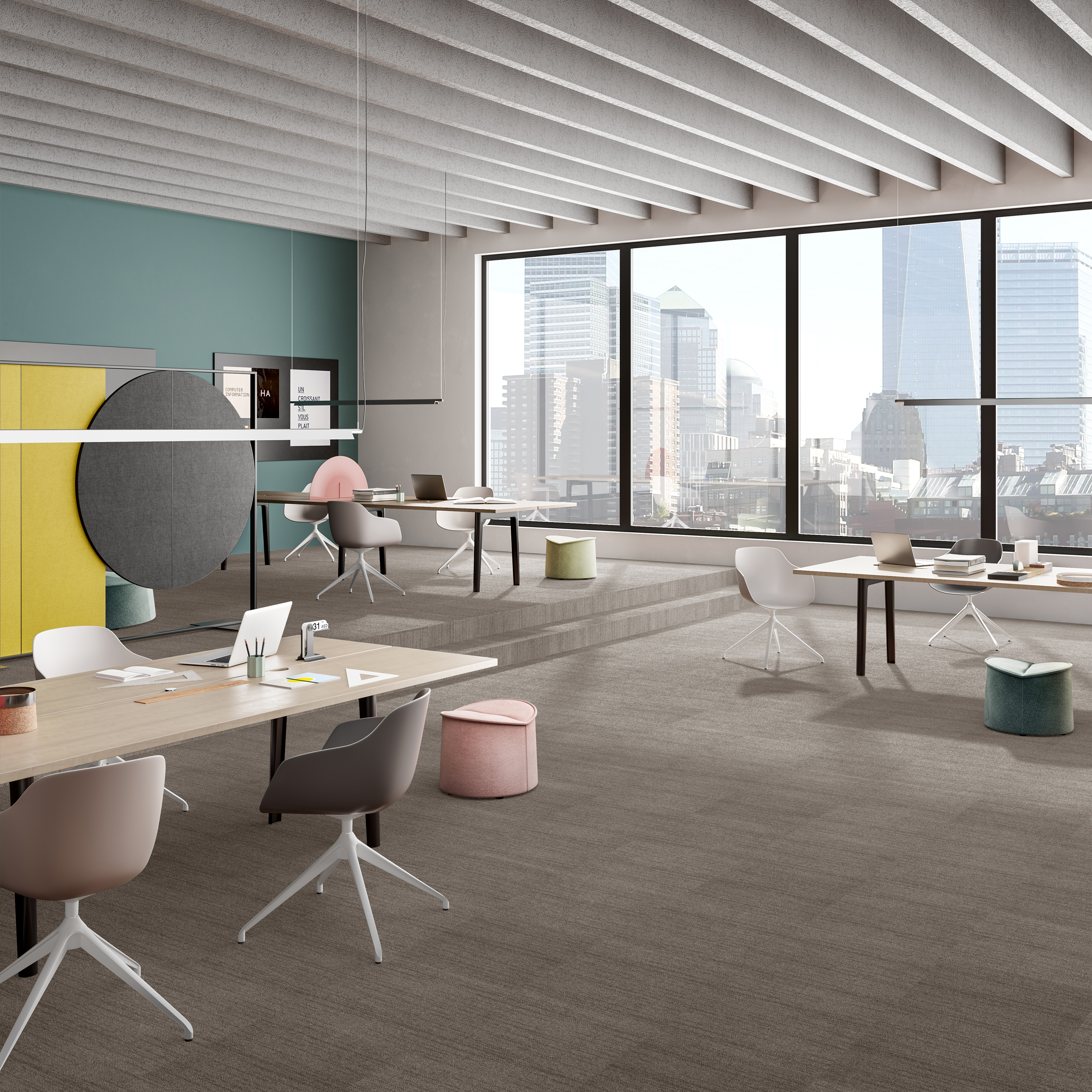 Ковровая плитка Marvel Tile 94 (500*500*6 мм) — купить в Шахтах