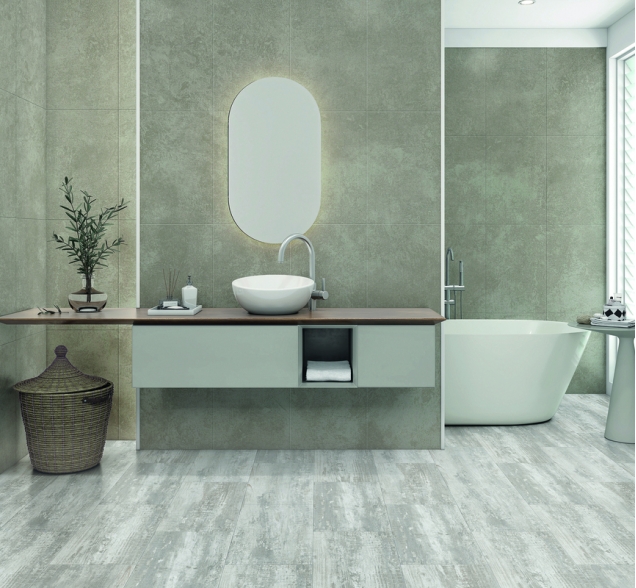 SPC ламинат "CronaFloor" Stone 4V Дублин (600*300*4 мм) — купить в Шахтах