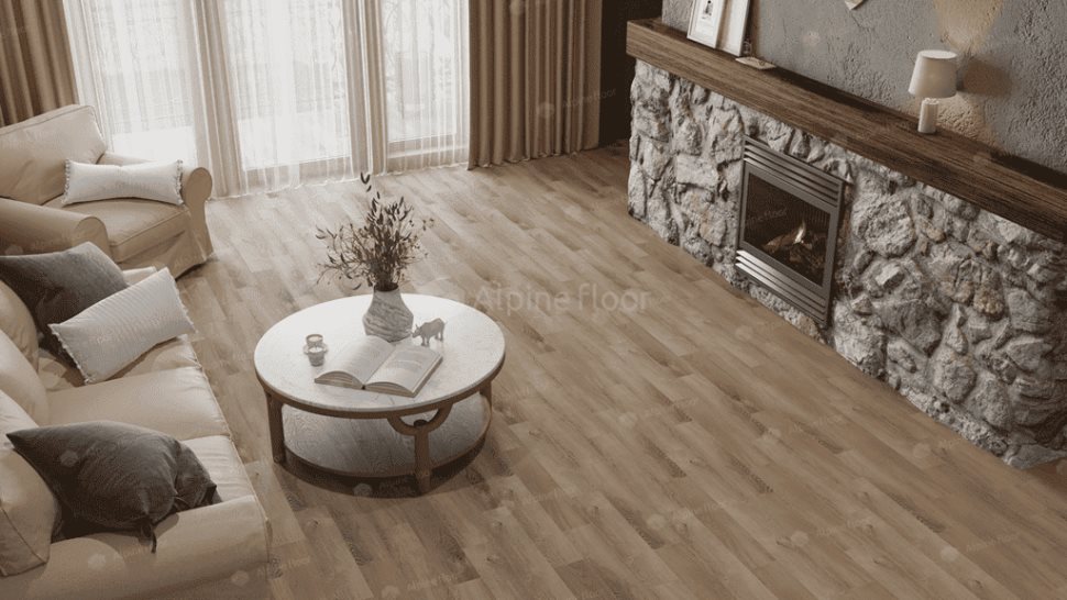Виниловый ламинат "Alpine Floor" Parquet Light Дуб Синистра (600*125*4 мм) — купить в Шахтах