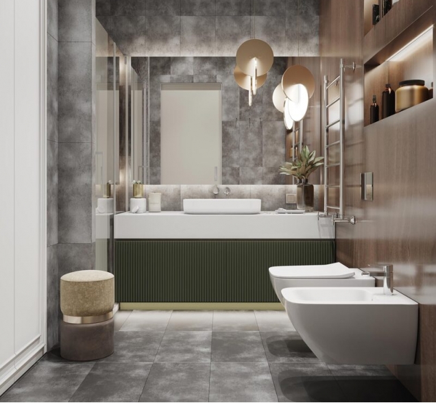 SPC ламинат "CronaFloor" Stone 4V Торнадо Дымчатый (600*300*4 мм) — купить в Шахтах